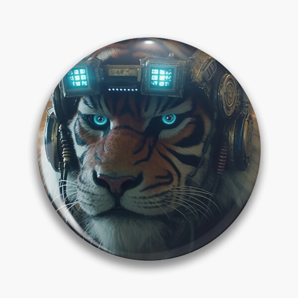 Item preview, Cool Powerful Machine Battle Armour General Tiger Artificial Intelligence designed and sold by SceneryStudio.