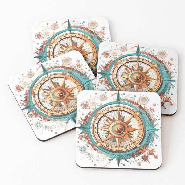 Item preview, Cool Exploring the Beauty of Science with Compass Pattern designed and sold by lessyun.