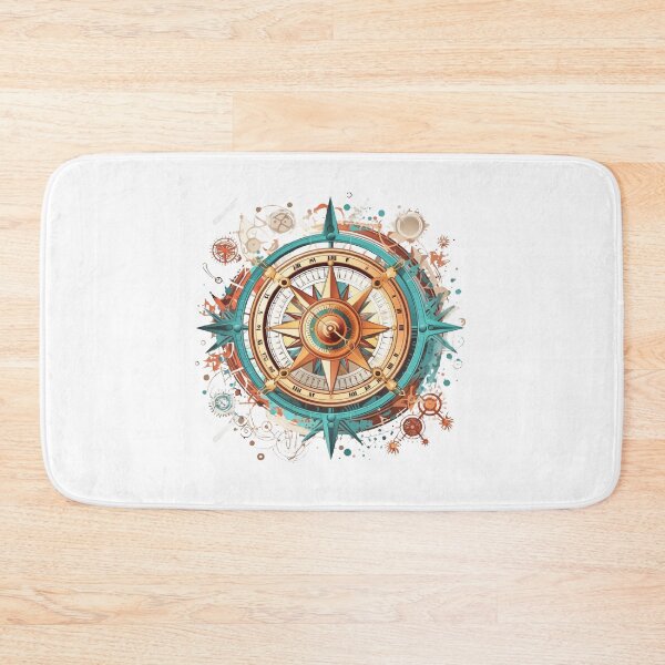 Item preview, Cool Exploring the Beauty of Science with Compass Pattern designed and sold by lessyun.