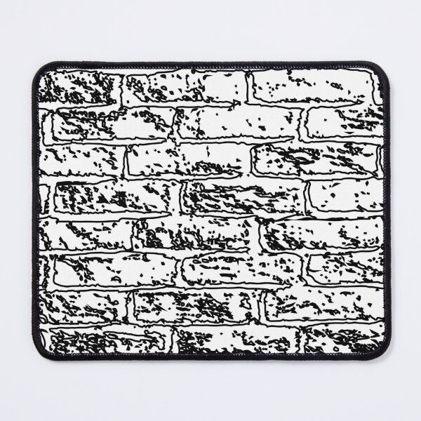 Item preview, White Brick Texture - Modern T-Shirt designed and sold by Rabique.