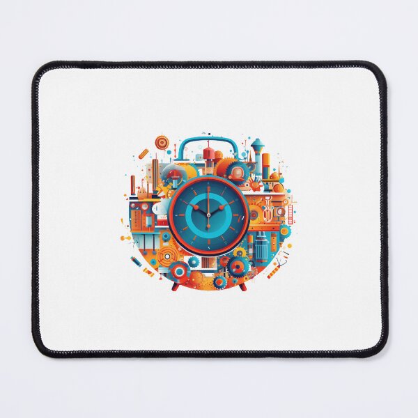 Item preview, Cool Clock Pattern of Innovative Thinking designed and sold by lessyun.