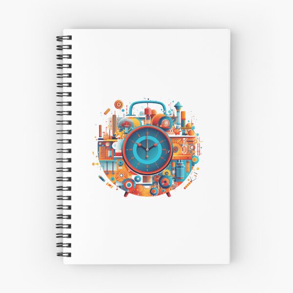 Item preview, Cool Clock Pattern of Innovative Thinking designed and sold by lessyun.