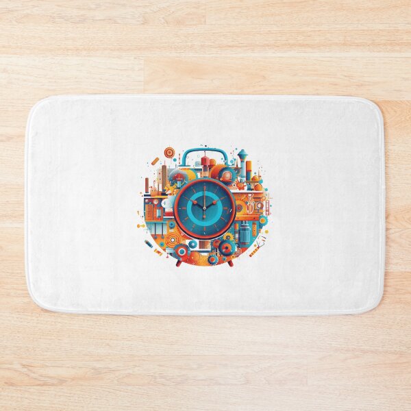 Item preview, Cool Clock Pattern of Innovative Thinking designed and sold by lessyun.
