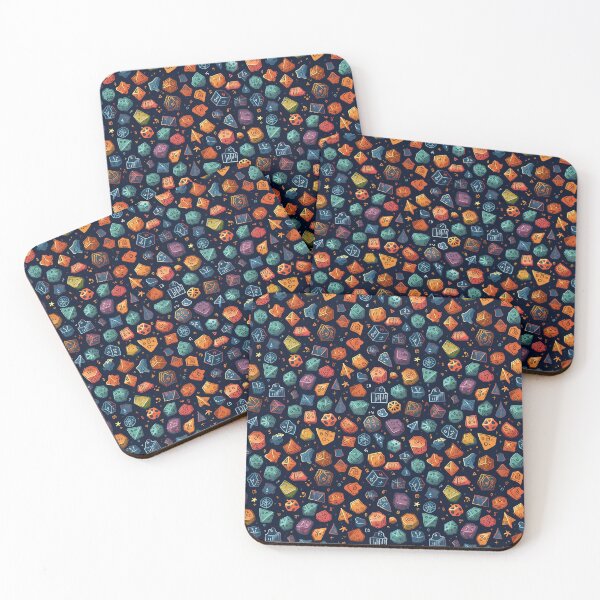 Item preview, DnD Dice Seamless Pattern #1 designed and sold by Flinnix.