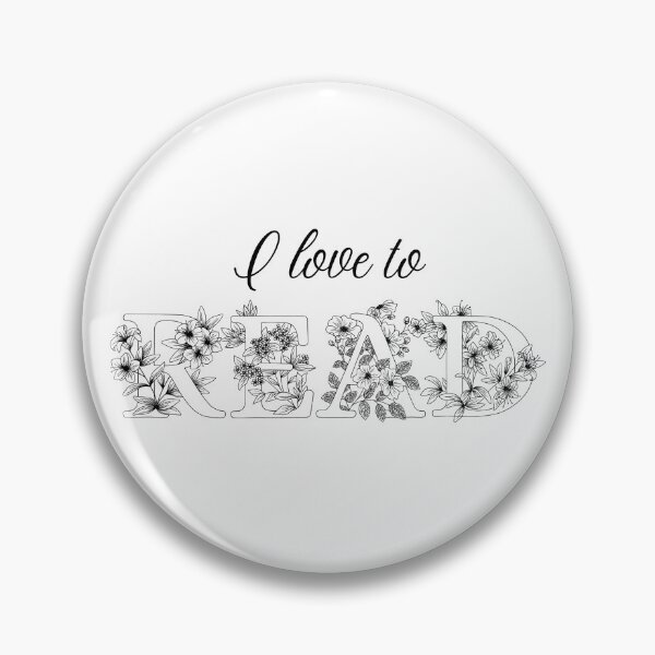 Item preview, Readers phrase, I love to read designed and sold by marianarussoart.
