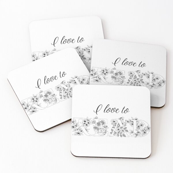 Item preview, Readers phrase, I love to read designed and sold by marianarussoart.