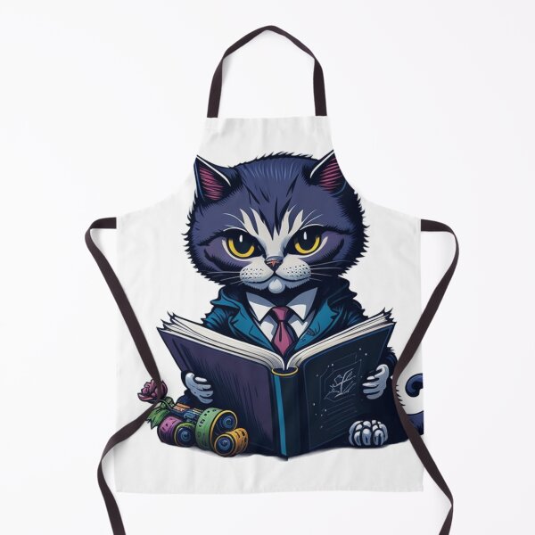 Item preview, Pawsome Pages: Cute Kitten Reading a Book designed and sold by harperjg.
