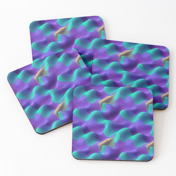 Item preview, 90s Vaporwave Colorful Seamless Pattern #6 designed and sold by Flinnix.
