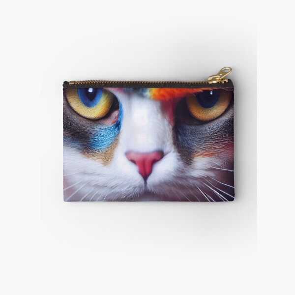 Item preview, Lucy Grumpy Rainbow Furry Nose - Rainbow Baby Cat designed and sold by Pixelboys.
