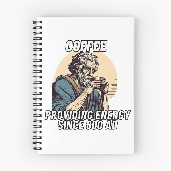 Item preview, Coffee providing energy since 800 AD designed and sold by CremisArt.
