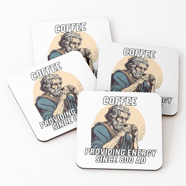 Item preview, Coffee providing energy since 800 AD designed and sold by CremisArt.