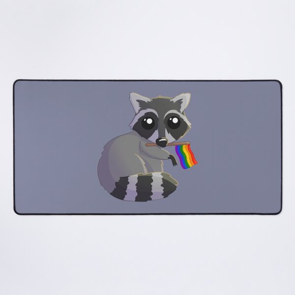 Item preview, Racoon Pride Flag LGBTQ+ designed and sold by ColorHurricane.