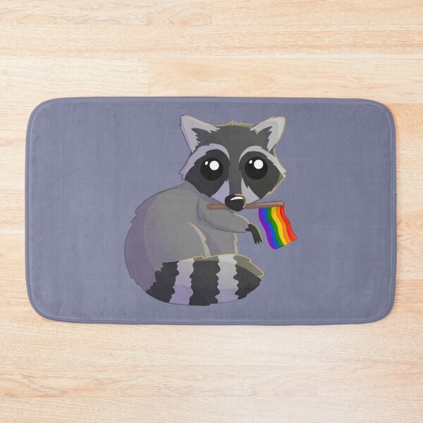 Item preview, Racoon Pride Flag LGBTQ+ designed and sold by ColorHurricane.