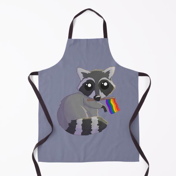 Item preview, Racoon Pride Flag LGBTQ+ designed and sold by ColorHurricane.