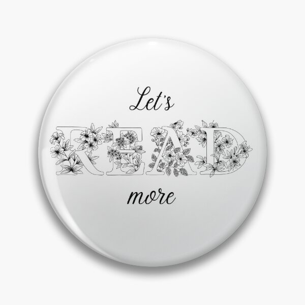 Item preview, Let's read more phrase from readers designed and sold by marianarussoart.