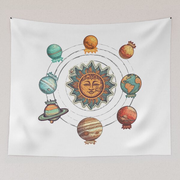 Item preview, Solar System. Planets designed and sold by InstaCreatives.