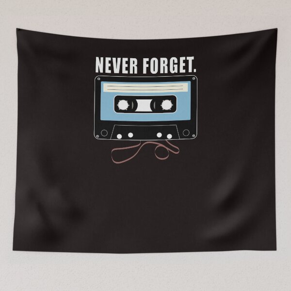 Item preview, Never Forget Cassette designed and sold by CarrieTDesigns.