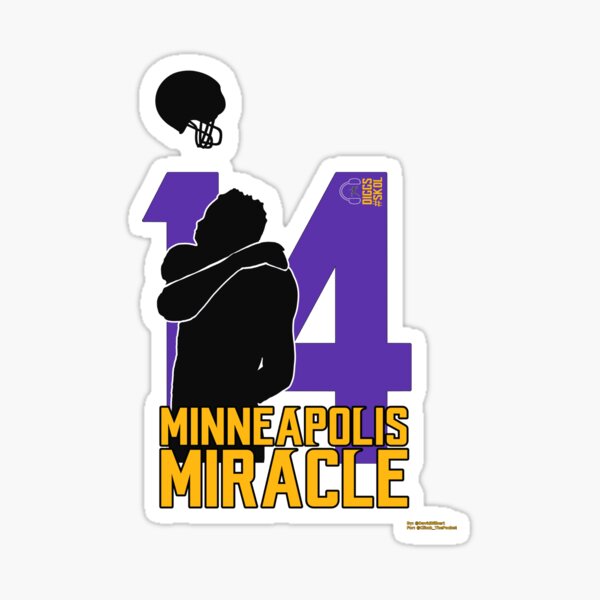 Stefon Diggs Helmet Toss (Black Helmet) Sticker
