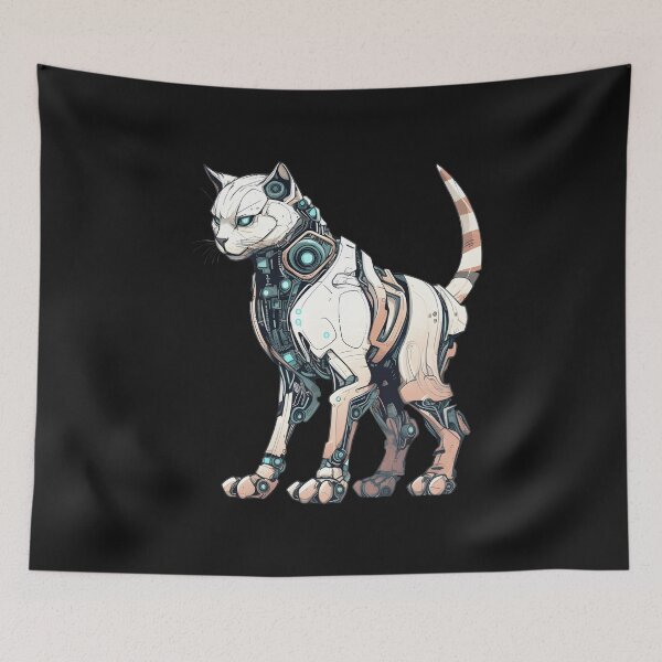 Item preview, Cyborg Cat designed and sold by hamishby.