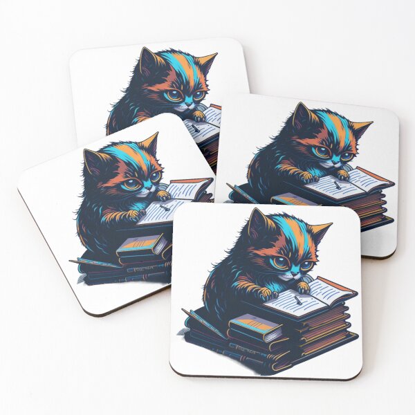 Item preview, Purrfectly Calculated: Cute Accountant Kitten Design designed and sold by harperjg.