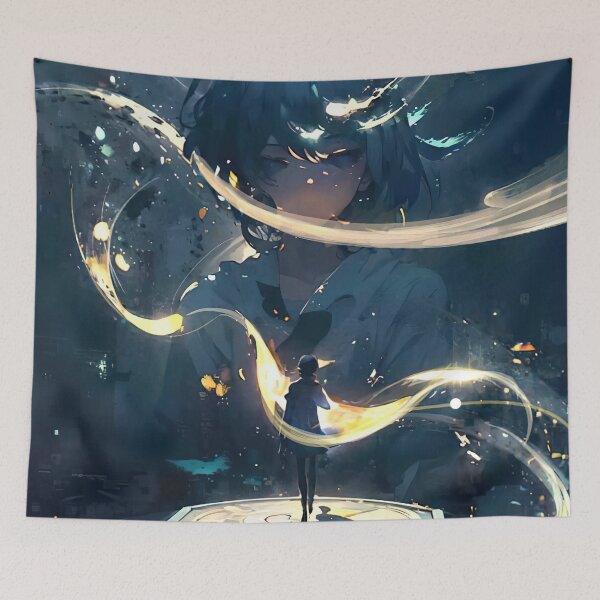Item preview, The Lost City in a girl's dream designed and sold by SceneryStudio.