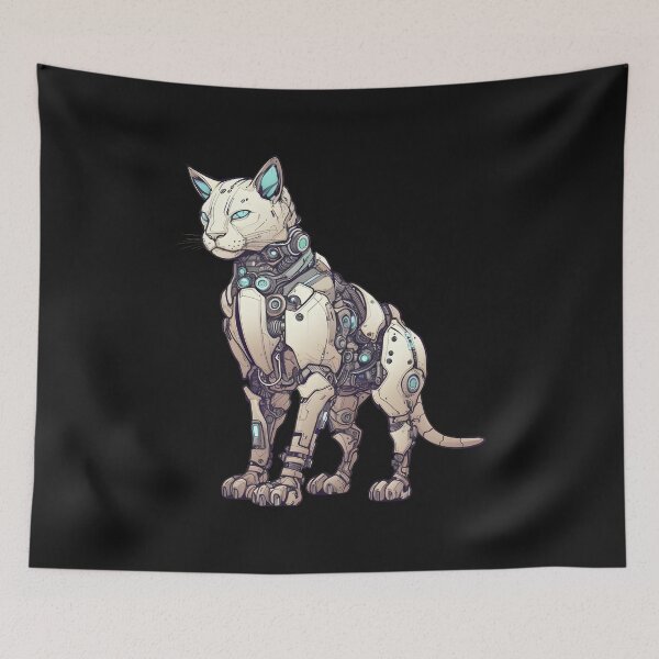 Item preview, Cyborg Cat designed and sold by hamishby.