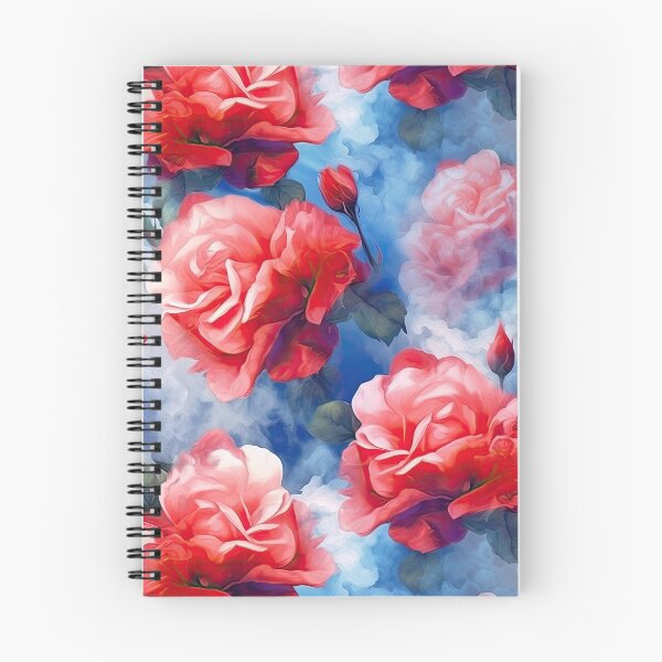 Item preview, Classics - Divine Memories Pink and Red Roses in soft clouds designed and sold by FutureImaging.