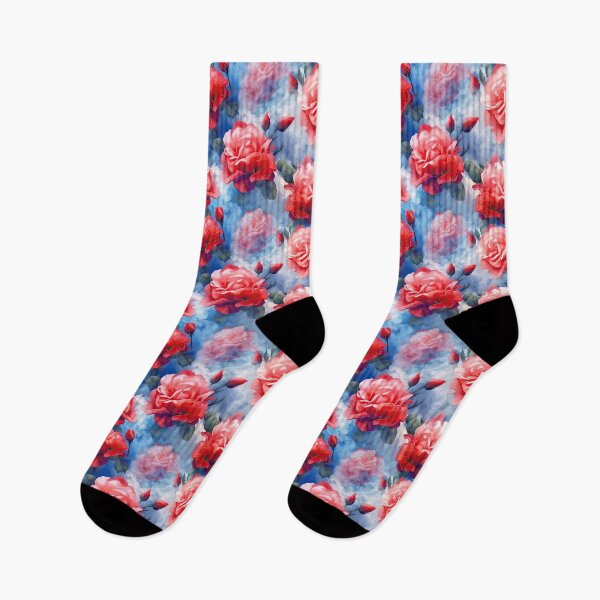 Item preview, Classics - Divine Memories Pink and Red Roses in soft clouds designed and sold by FutureImaging.