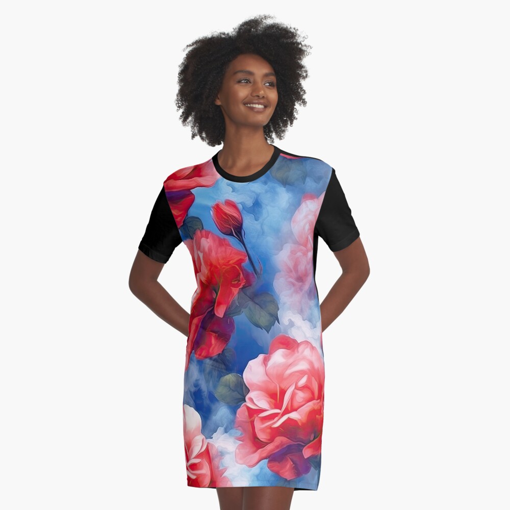 Item preview, Graphic T-Shirt Dress designed and sold by futureimaging.