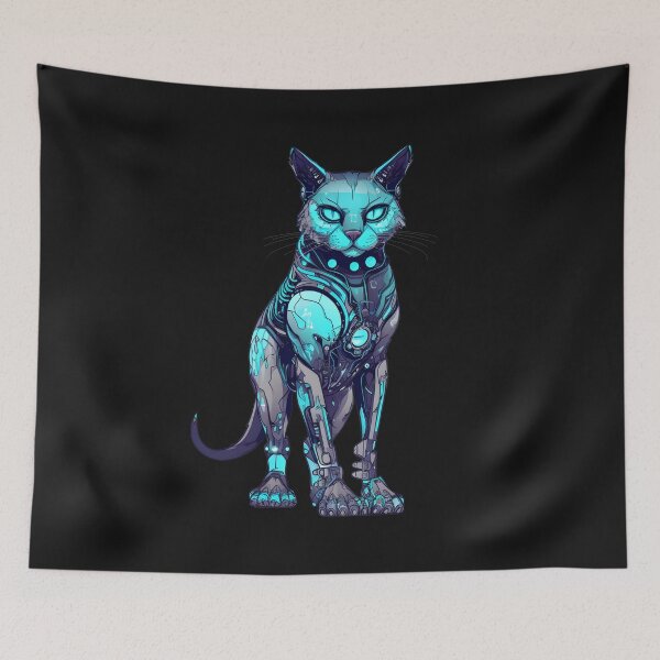 Item preview, Cyborg Cat designed and sold by hamishby.
