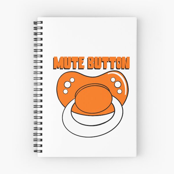 Item preview, Mute Button - Orange designed and sold by DF3.