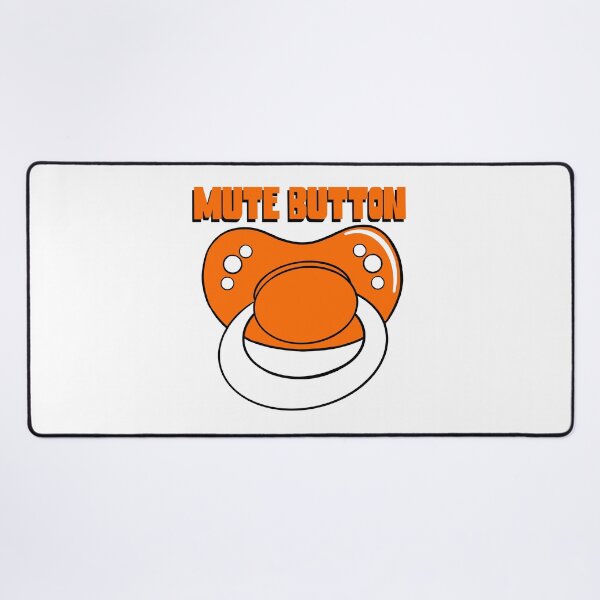 Item preview, Mute Button - Orange designed and sold by DF3.