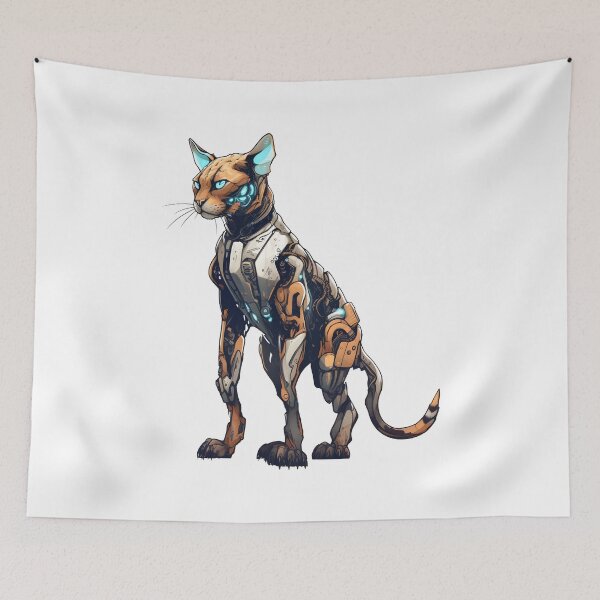 Item preview, Cyborg Cat designed and sold by hamishby.