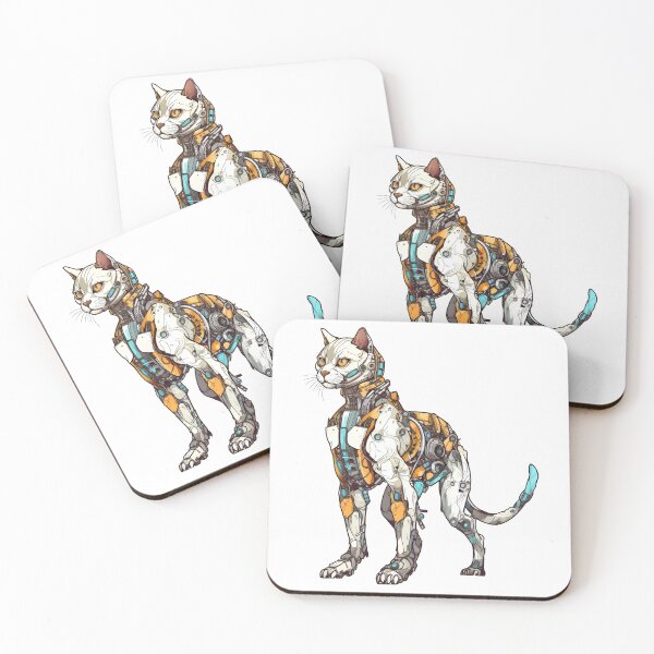 Item preview, Cyborg Cat designed and sold by hamishby.