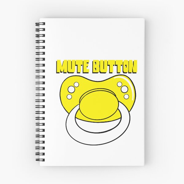 Item preview, Mute Button - Yellow designed and sold by DF3.