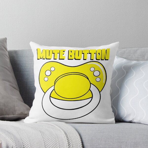 Item preview, Mute Button - Yellow designed and sold by DF3.