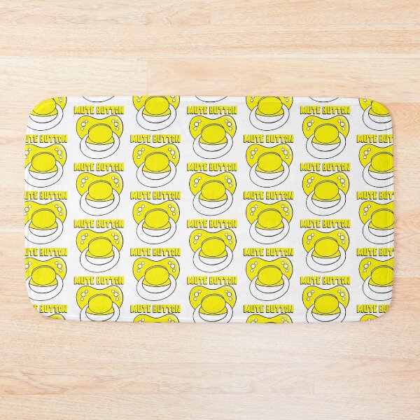 Item preview, Mute Button - Yellow designed and sold by DF3.