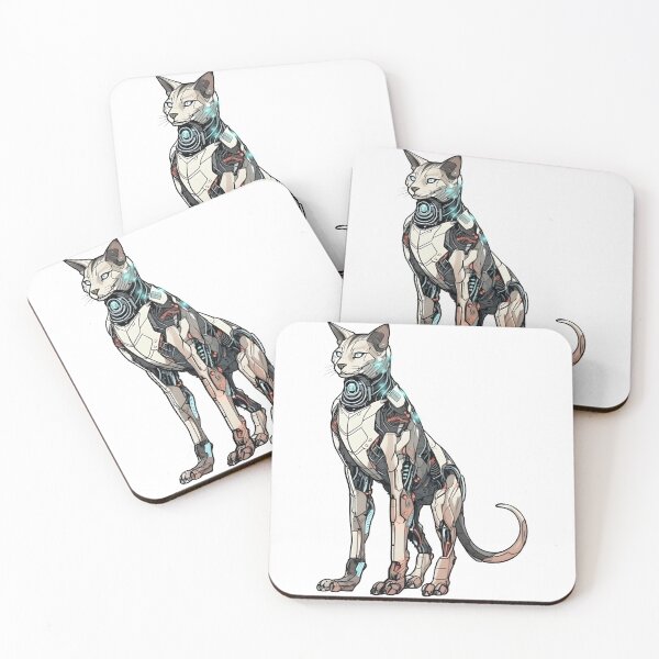Item preview, Cyborg Cat designed and sold by hamishby.