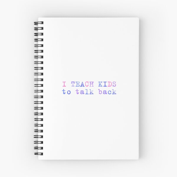 Item preview, I Teach Kids to Talk Back designed and sold by InnayaDusha.