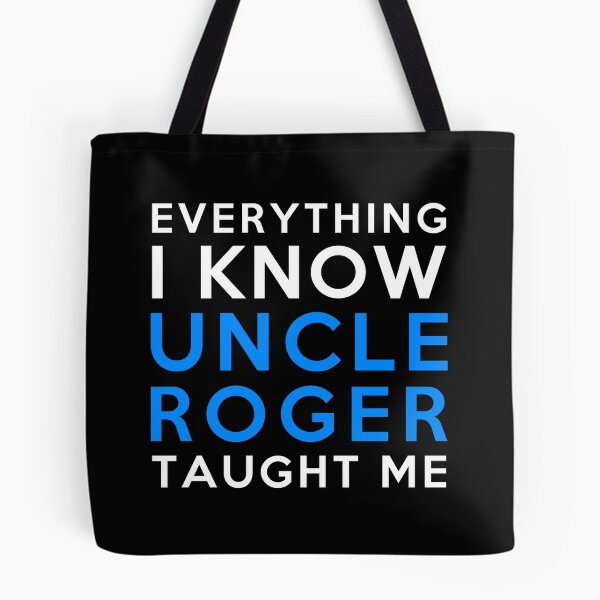 Item preview, Uncle Roger - Everything i know designed and sold by 2Girls1Shirt.
