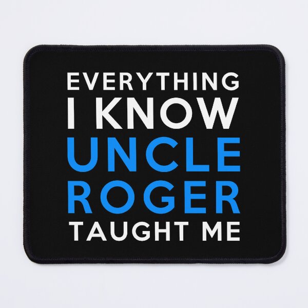 Item preview, Uncle Roger - Everything i know designed and sold by 2Girls1Shirt.