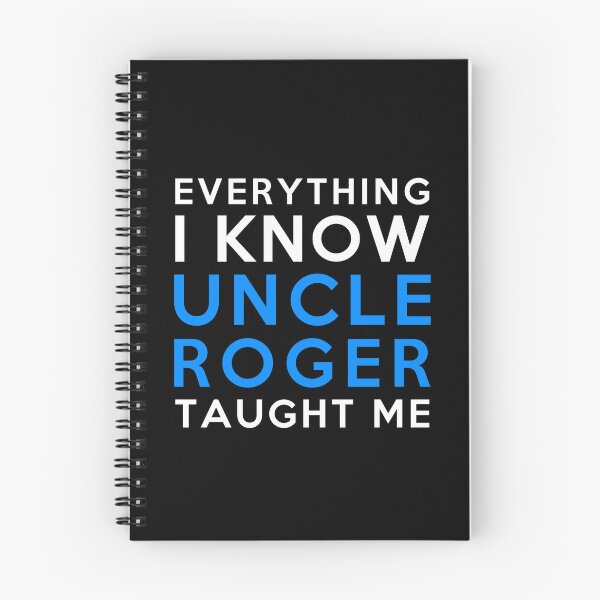 Item preview, Uncle Roger - Everything i know designed and sold by 2Girls1Shirt.