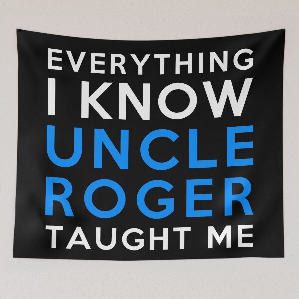 Item preview, Uncle Roger - Everything i know designed and sold by 2Girls1Shirt.