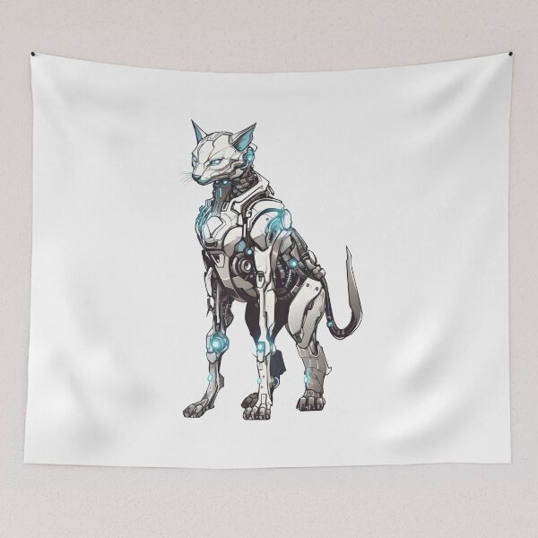 Item preview, Cyborg Cat designed and sold by hamishby.