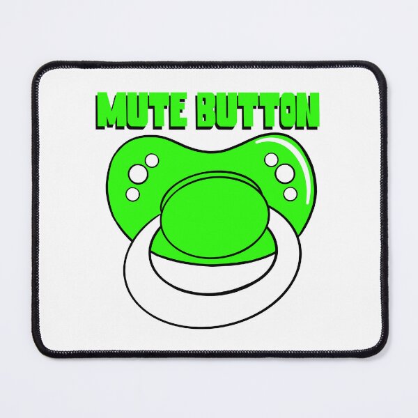 Item preview, Mute Button - Green designed and sold by DF3.