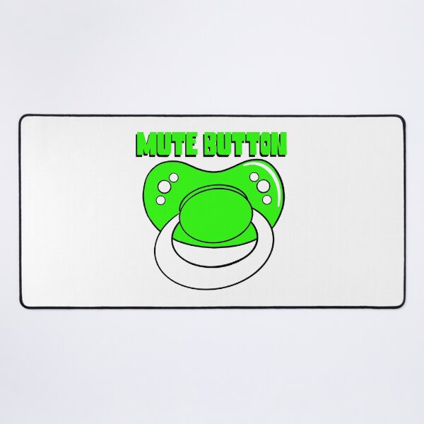 Item preview, Mute Button - Green designed and sold by DF3.