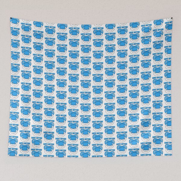 Item preview, Mute Button - Blue designed and sold by DF3.