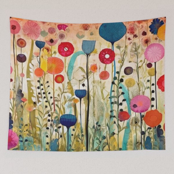 Item preview, Flower Meadow - mixed media - 07 designed and sold by EmilyDayDreams.