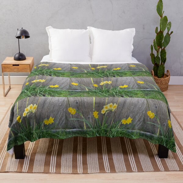 Item preview, Little Daffodils by the Fence designed and sold by Amanda1775.
