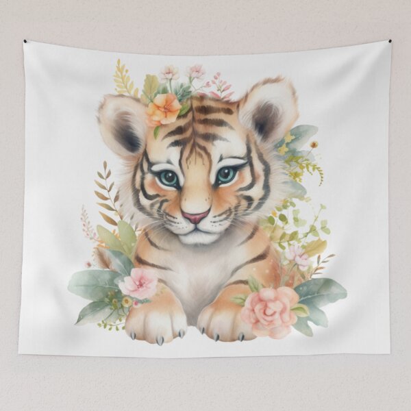 Item preview, Cute tiger cub designed and sold by Avirona.